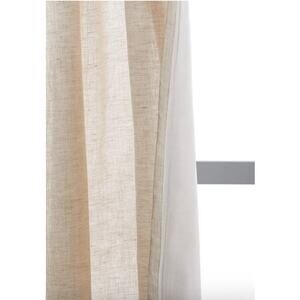 Quince European Linen Curtain Light FilteringSet of 2 48 X 96 Color Sand